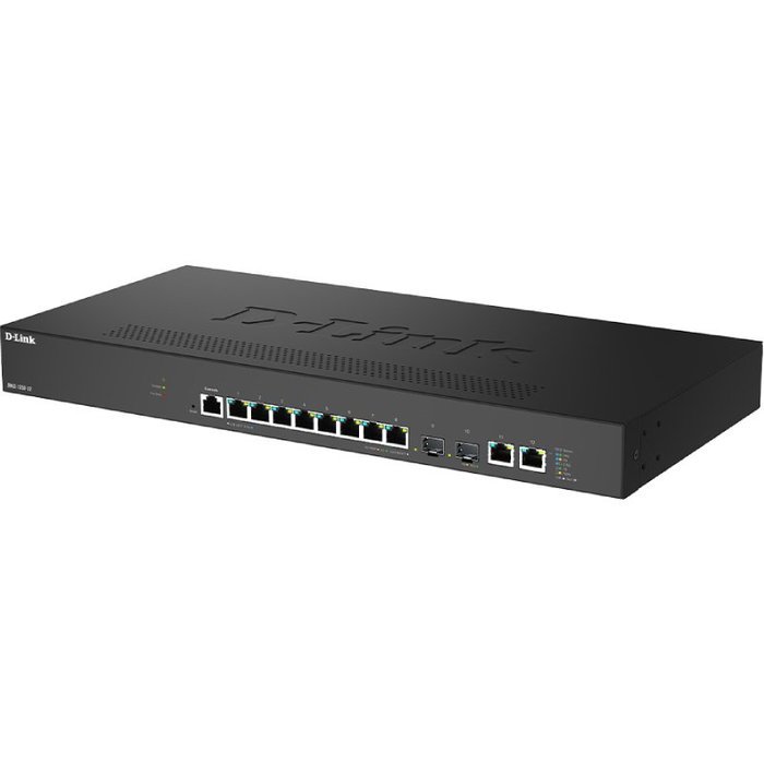 D-Link DMS-1250-12/E Switch Gestionado L2 12 Puertos (8x 2.5G, 2x 10G, 2x SFP+)